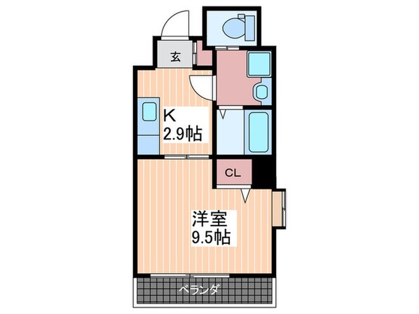 リバービュー加古町の物件間取画像